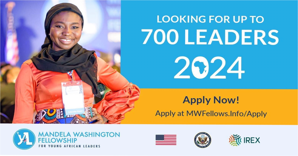 US Embassy in Freetown Invites Applications for the 2024 Mandela Washington Fellowship