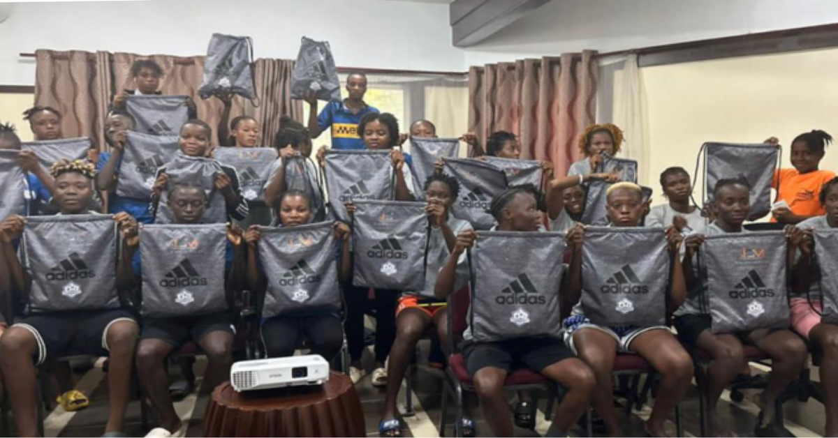 Mogbwema Queens Equipped With Adidas Kits For CAF Women’s Champions League