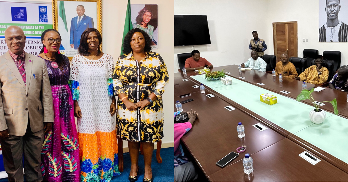 UN Women Sierra Leone Holds Talks with Minister of Planning and Economic Development