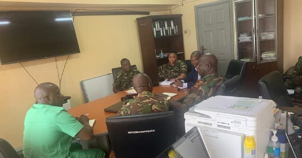 National Youth Commission Engages Representatives From Armed Forces Technical College
