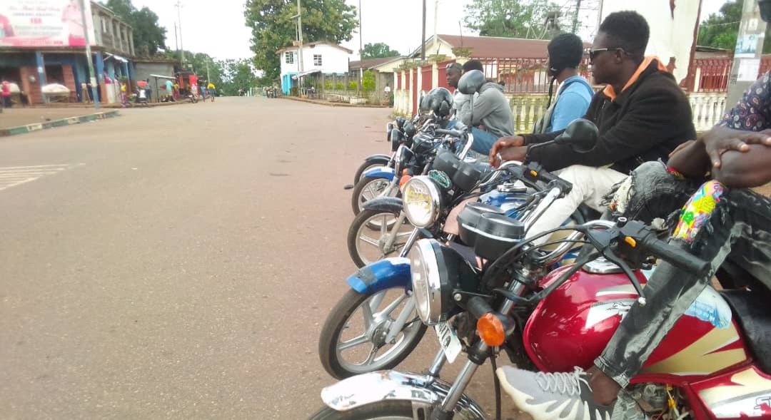 Port Loko Bike Riders Express Dissatisfaction Over High Cost of Fuel
