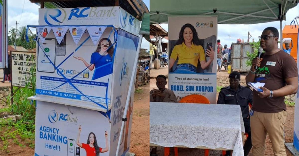 RCBank Expands Digital Presence With New Kiosks Across Sierra Leone