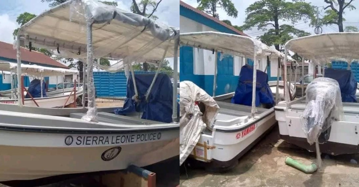 Sierra Leone Police Get Boost For Sea, River Patrols