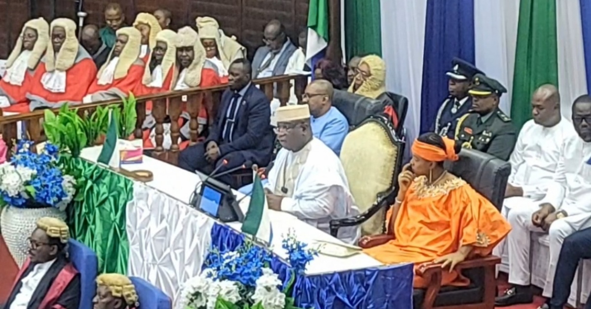 Parliament State Opening: President Bio Presents Ambitious Agenda for Sierra Leone’s Brighter Future