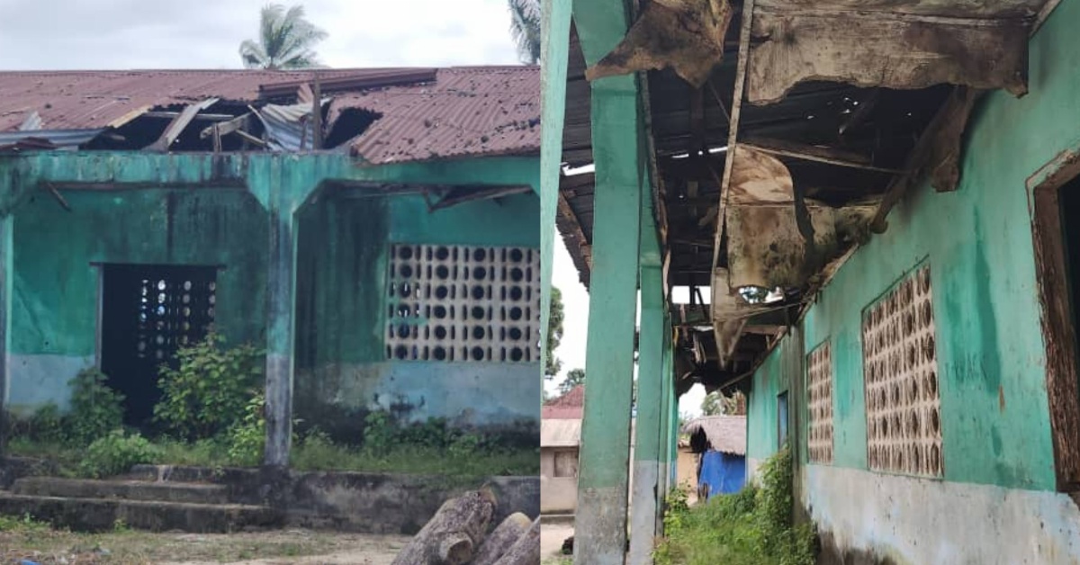 Sulima Community Youth Center in a Deplorable Condition