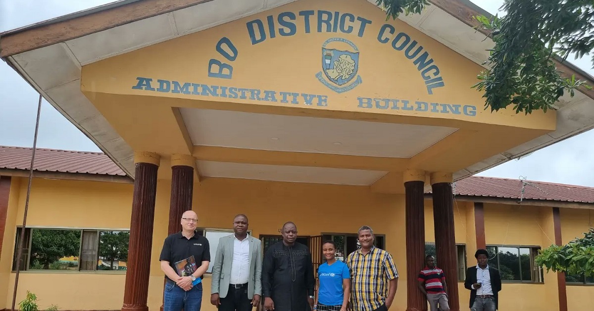 UNICEF Delegation Engages Bo District Council