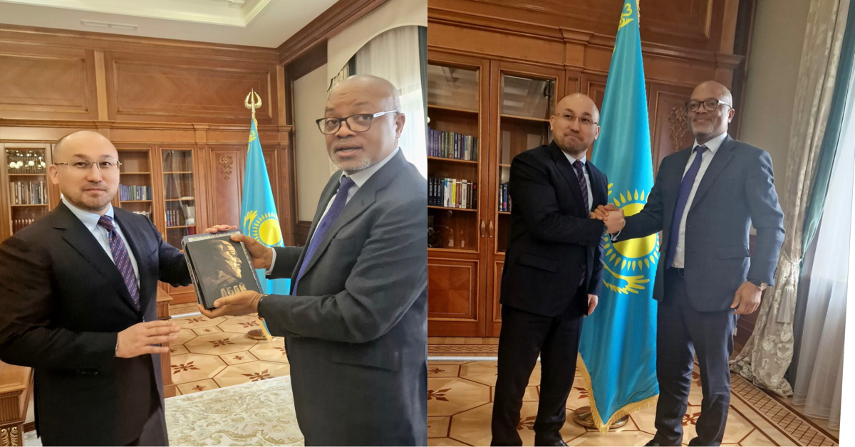 Sierra Leone Ambassador to Russia Strengthens Diplomatic Ties with Kazakhstan Ambassador in Moscow