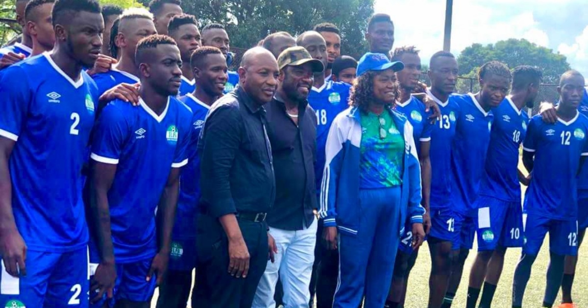 Minister of Sports Augusta James Teima Boosts Leone Stars Ahead of Crucial AFCON Qualifier