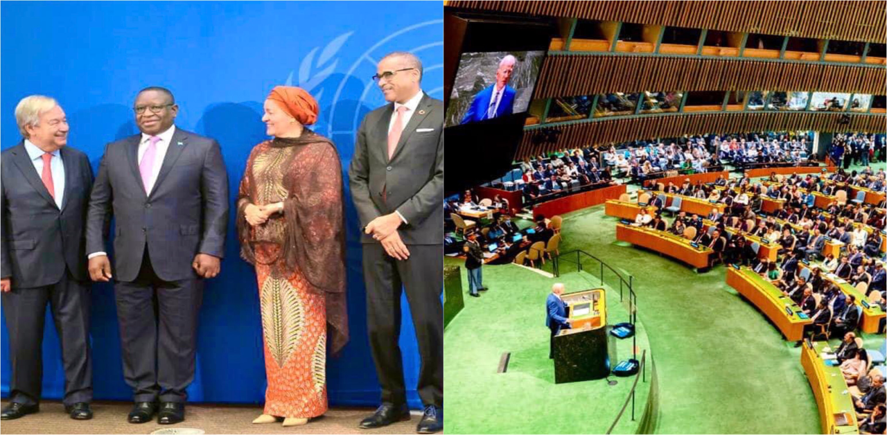President Bio Joins Global Leaders in Reception of 78th Session of the UN General Assembly