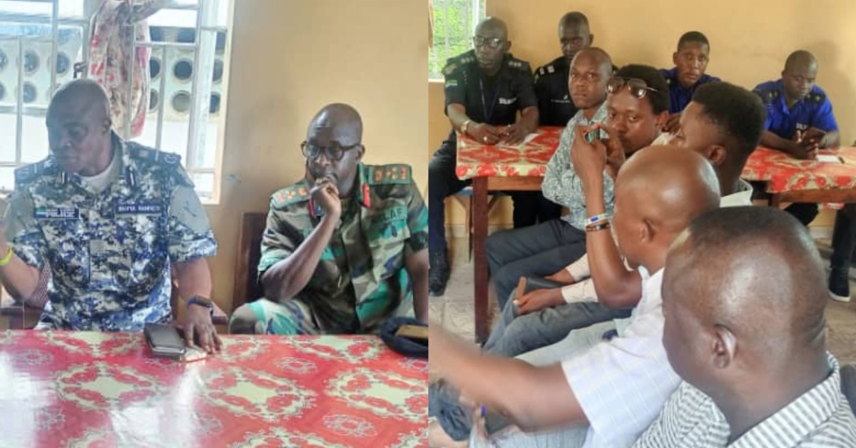 Police Assures Bo City Mayor, Others of Commitment to Peace and Order in the Southern Region