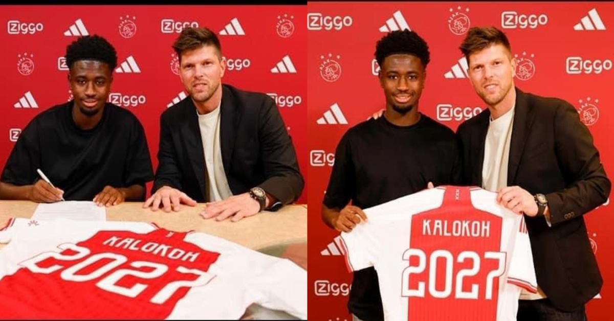 Sierra Leone-born, David Kalokoh Extends Contract With Ajax
