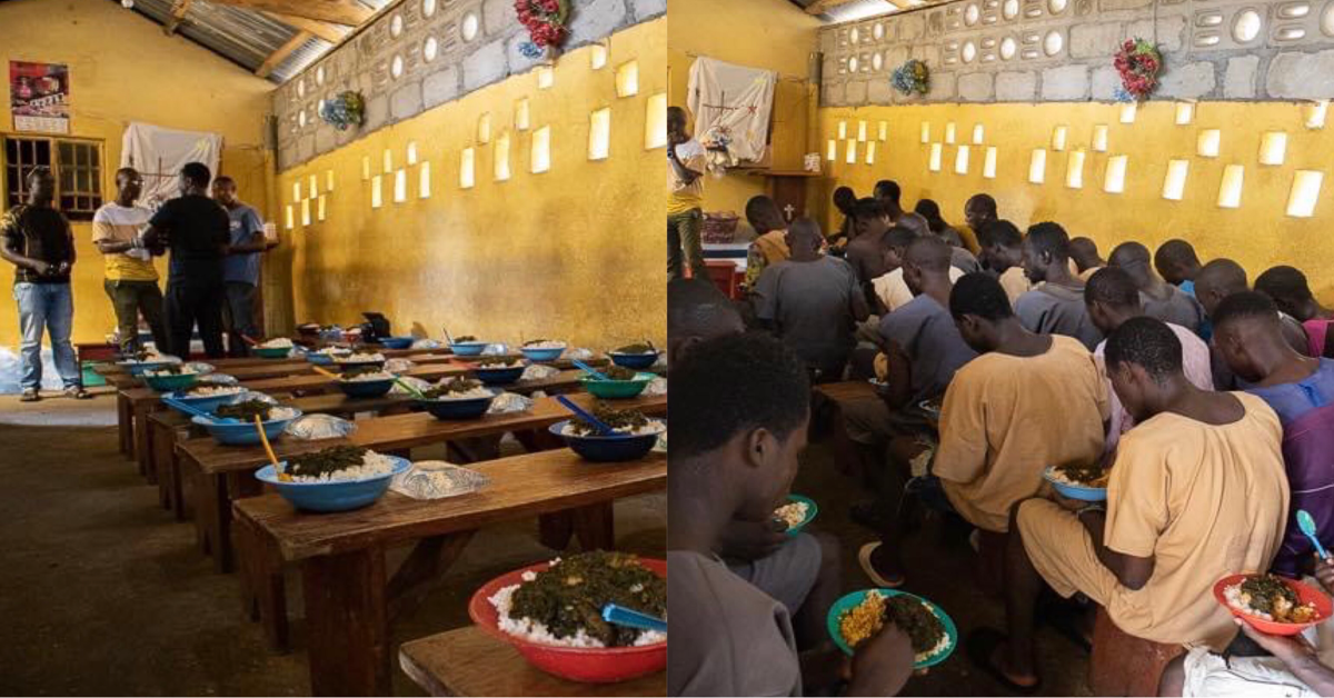 Don Bosco Fambul Provides Meals For Inmates at Bo Correctional Center
