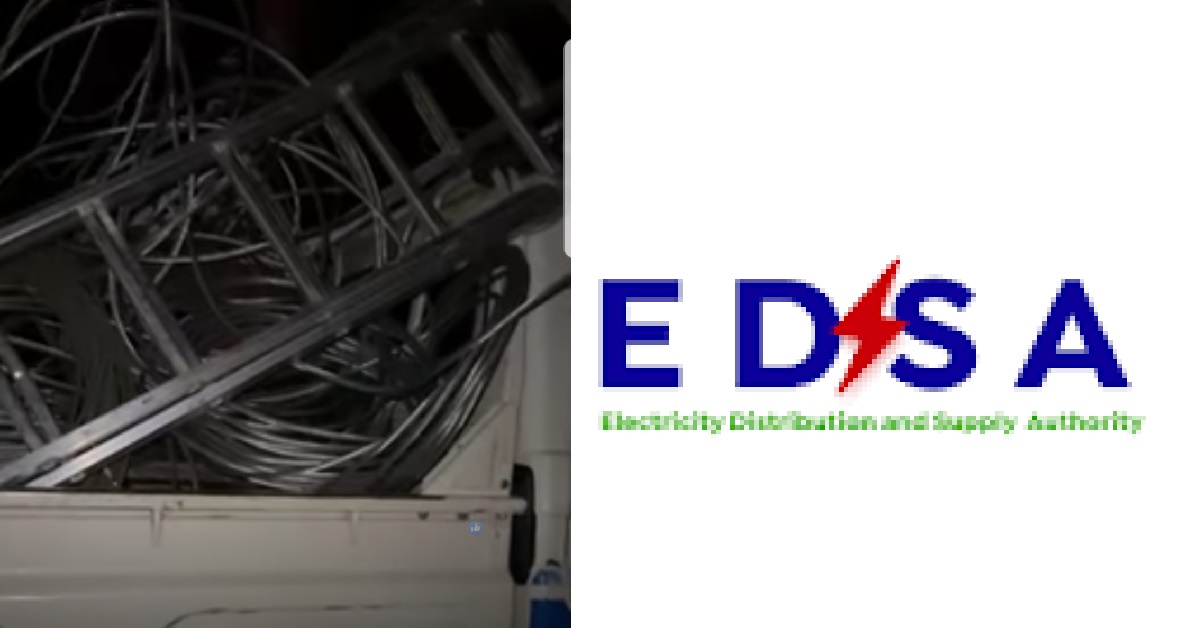 EDSA Workers Caught Destroying Electricity Cable in Bo