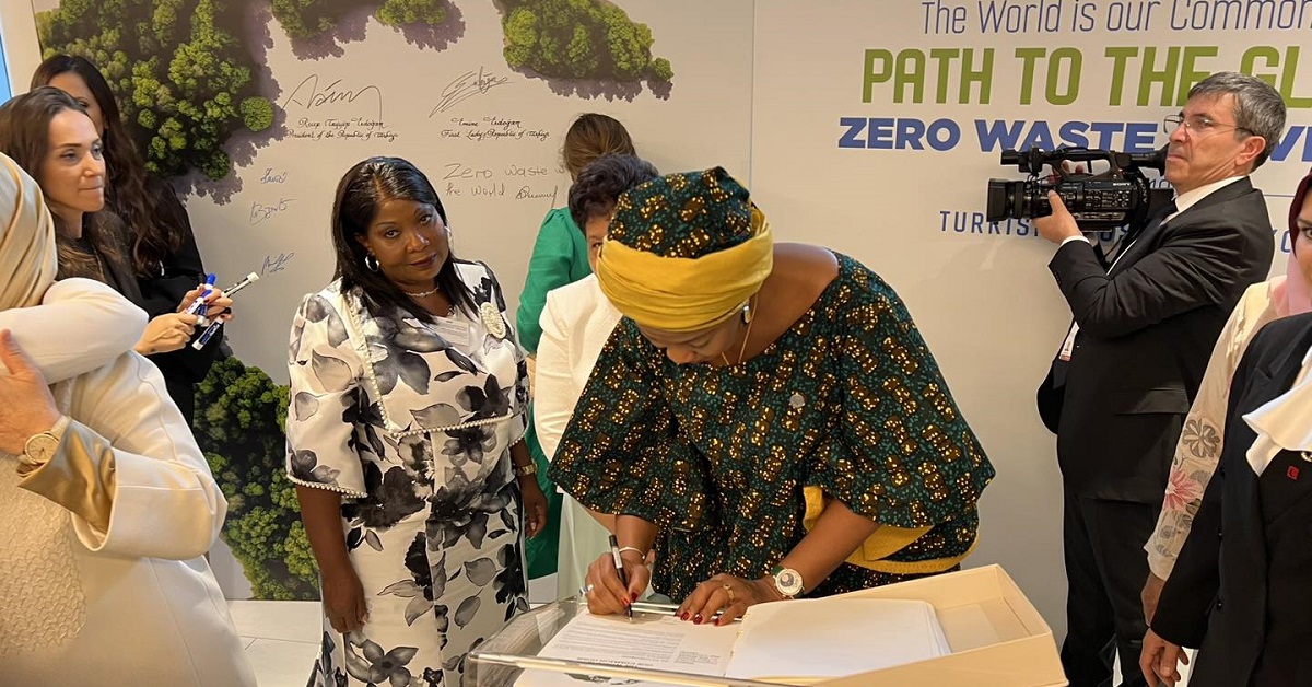 First Lady Fatima Bio Participates in High-Level UN Event