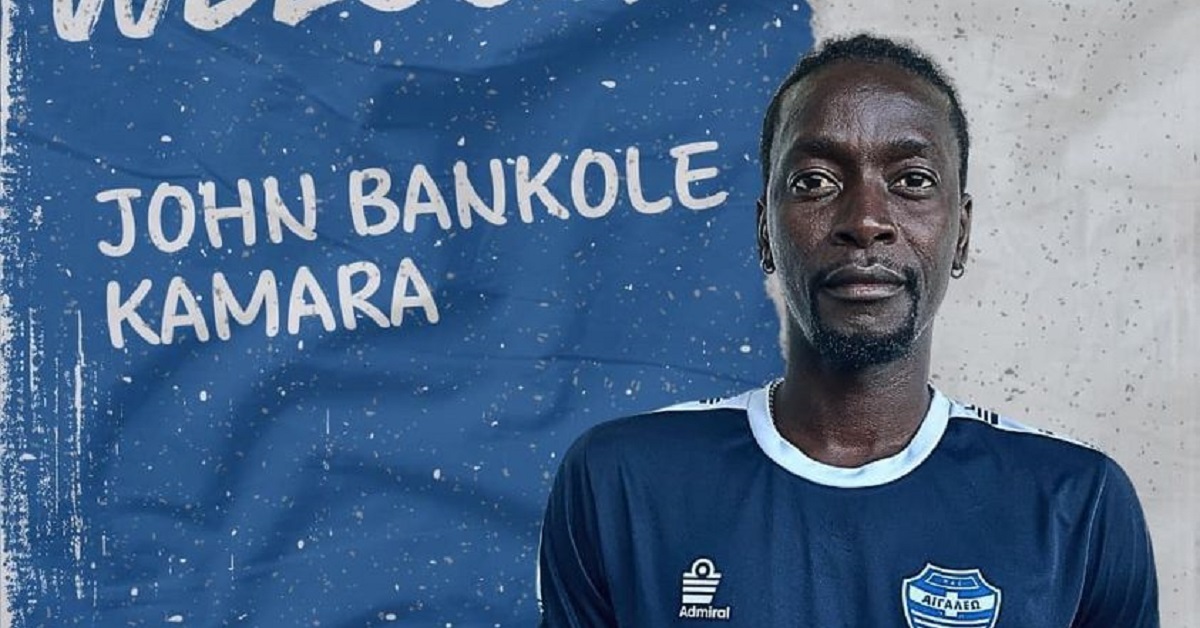Leone Stars Midfielder, John Kamara Extends Contract With Greece’s Second Tier Club