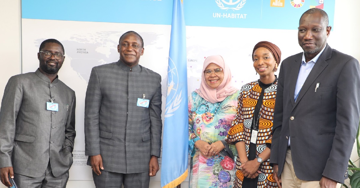 Kandeh Yumkella Holds Multilateral Engagement With UNON Director General