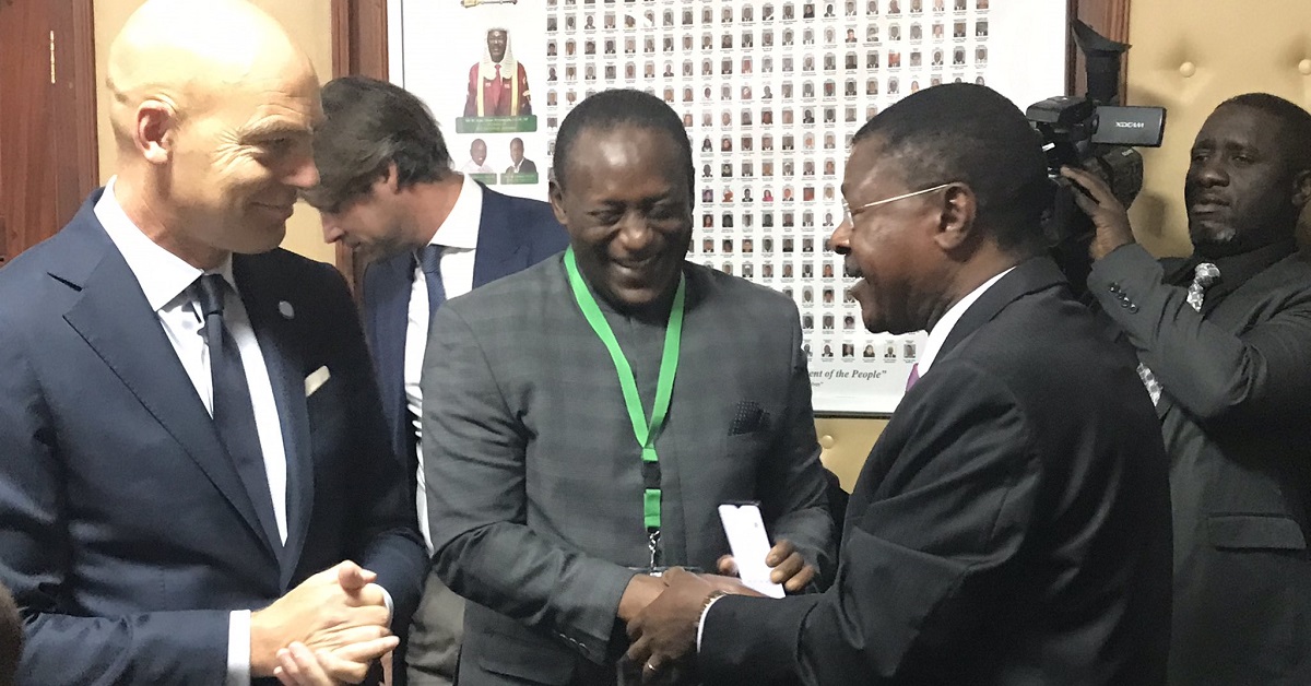 Kandeh Yumkella Meets Speaker of the National Assembly of Kenya for Crucial Talks