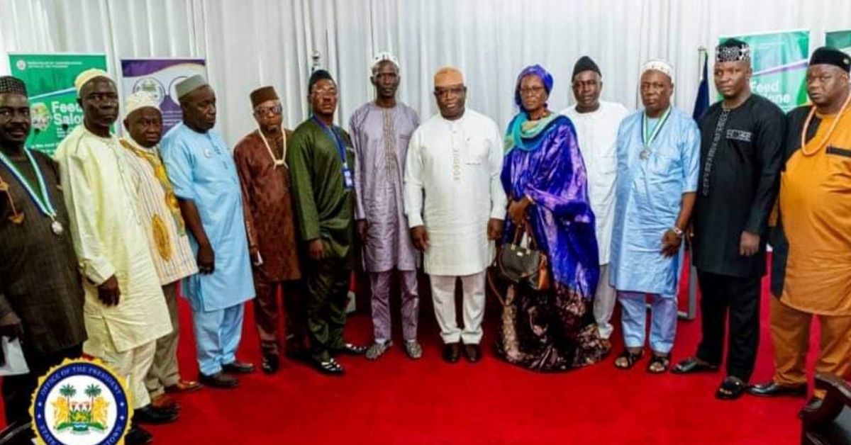 President Bio Holds Crucial Meeting with Sierra Leone’s Paramount Chiefs