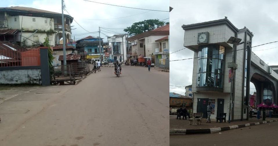 Makeni Goes Empty Amidst Nationwide Protest