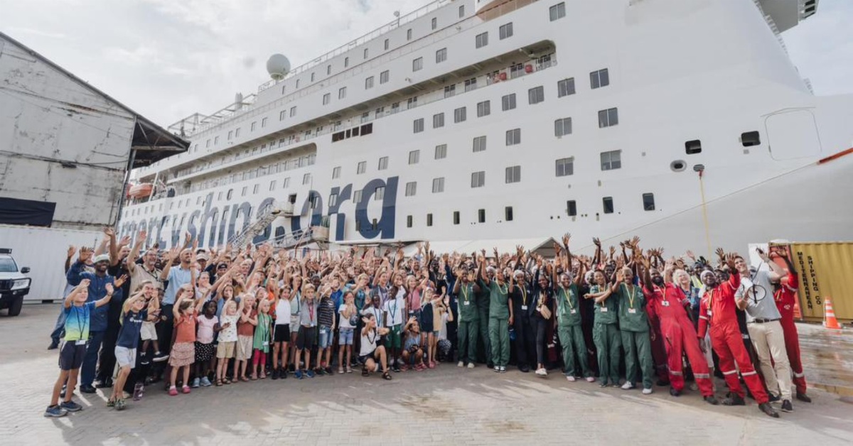Mercy Ships Volunteers Welcome First Set of Patients