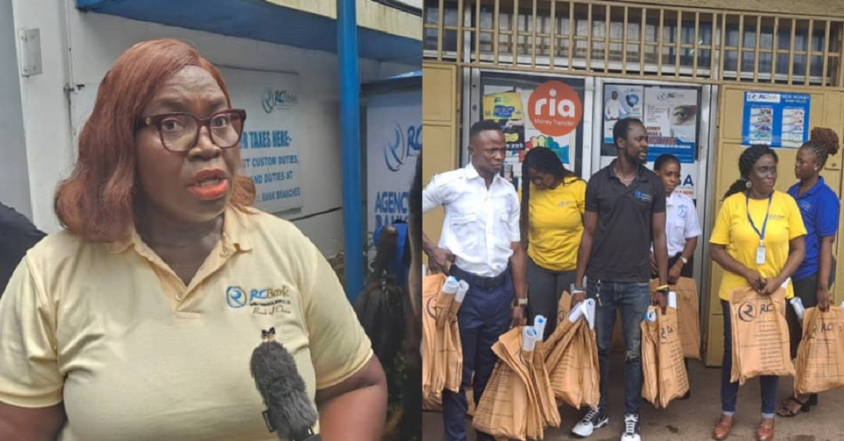 Celebrating 24 Years of Excellence, RCBank Feed The Less Privileged in Freetown