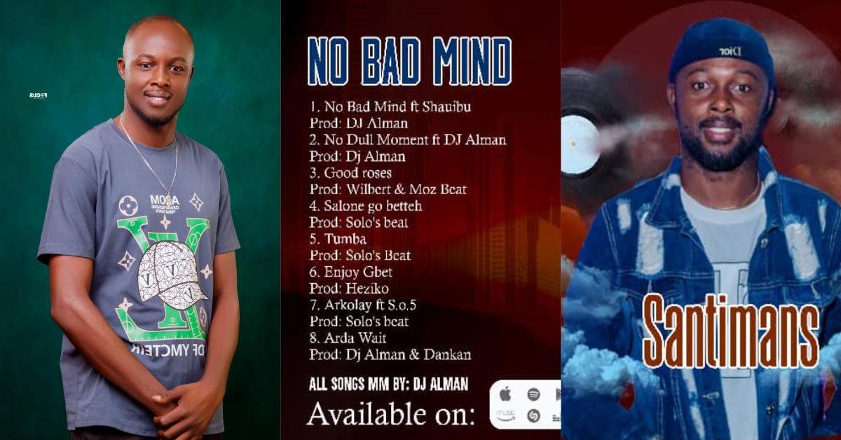 Sierra Leonean Afrobeat Sensation Santimans Announces New Album “NO BAD MIND” Release