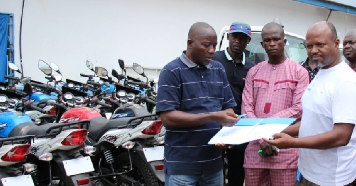 WFP Donates 31 Motorbikes to Ministry of Agriculture and Food Security