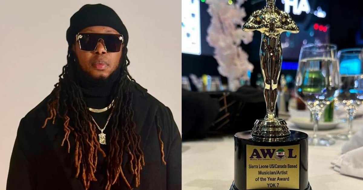 Hip-Hop Icon YOK 7 Wins Sierra Leone US/Canada-Based Artist of The Year Award