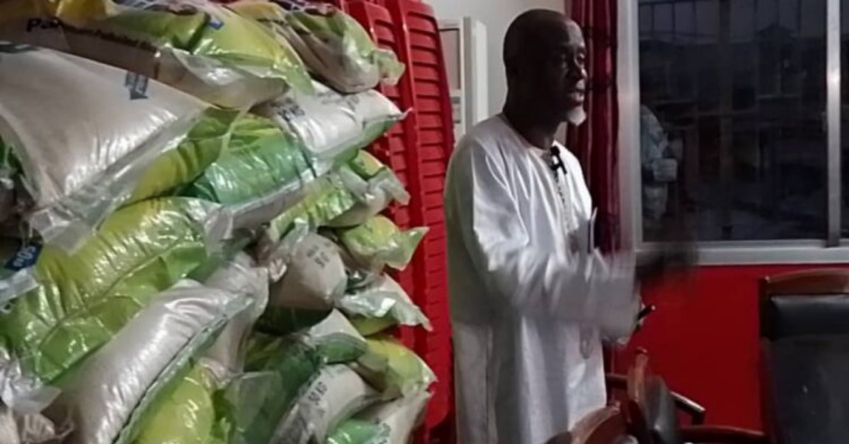 APC Diaspora Supports Party With Le400 Million And 52 Bags of Rice