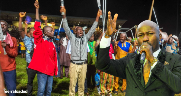 Nigerian Pastor, Apostle Johnson Suleman Holds Crusade in Bo