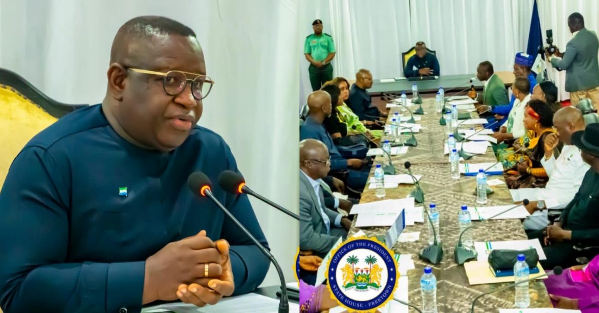 President Bio Launches Presidential Council on Feed Salone, Says Agriculture is a Must-Win For All