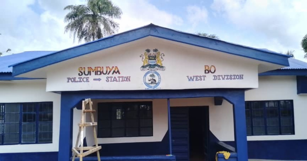 Sumbuya Lugbu, Bo District to Get New Police Station