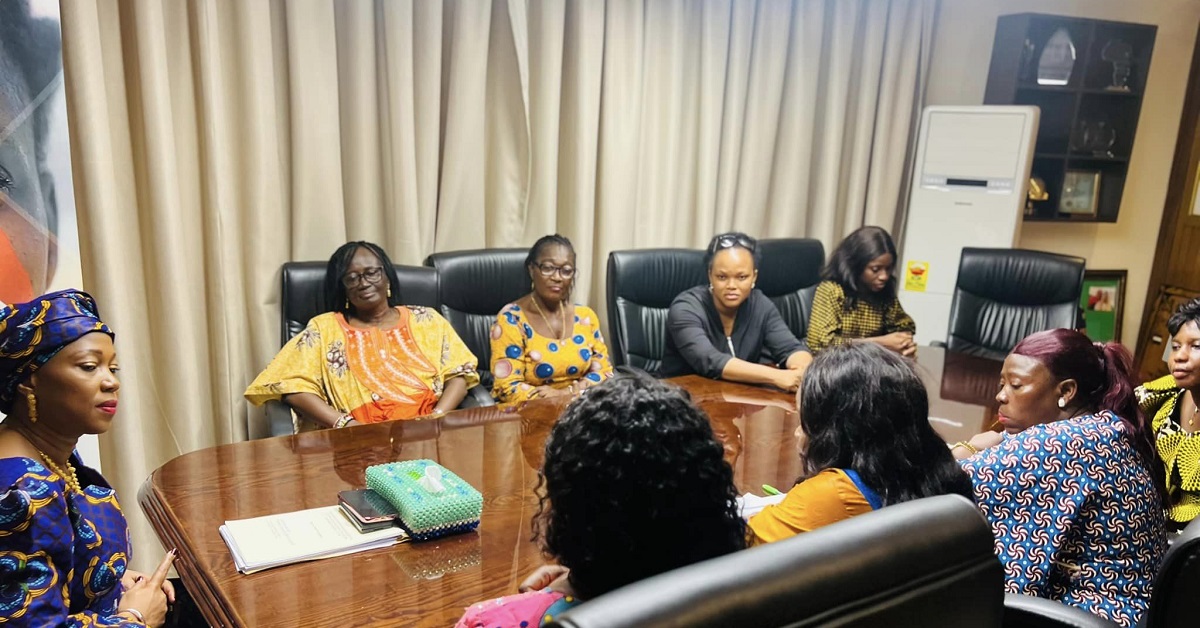 First Lady Fatima Bio Hosts Members of The Women Forum on Key Issues