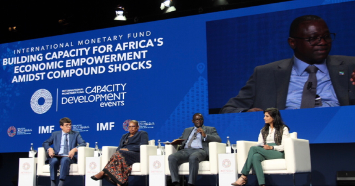 Sierra Leone’s Finance Minister Expresses Roles of IMF in Enhancing Africa’s Capacity