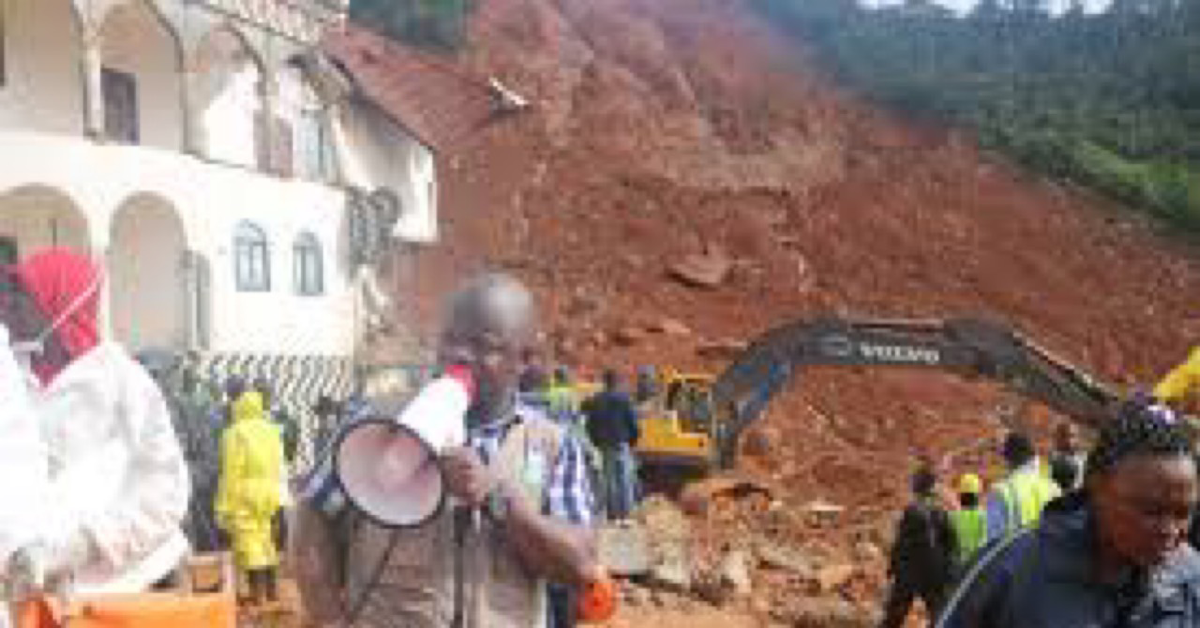 Two Dead in Landslide at Graybush Community in Freetown