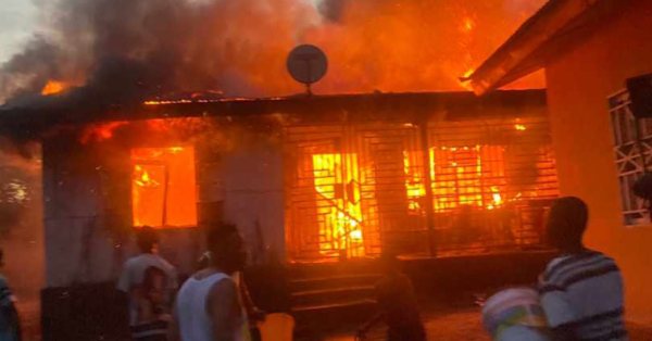 Voltage Surge From EDSA Ignites Fire at Makeni Residence