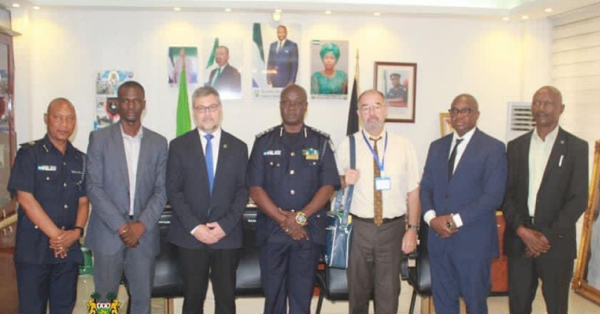 INTERPOL Experts Assess Needs For Sierra Leone Police’s Fingerprint System