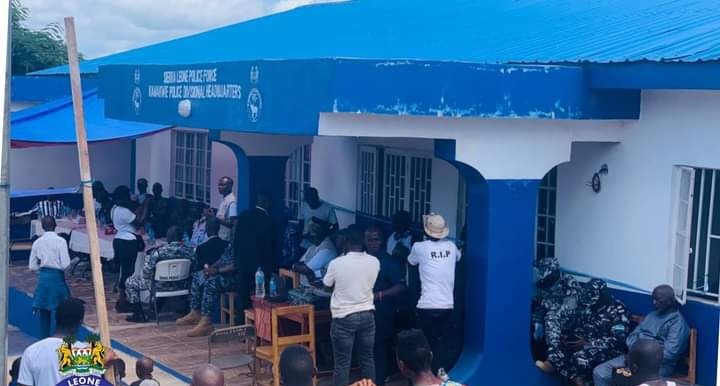 Kamakwie Police Station Reopened