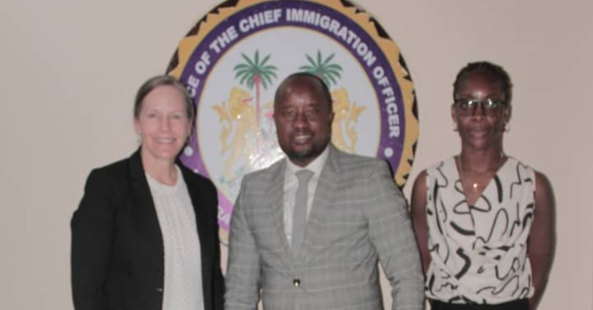 US Embassy Assistant Regional Security Investigator Pays Courtesy Call on CIO