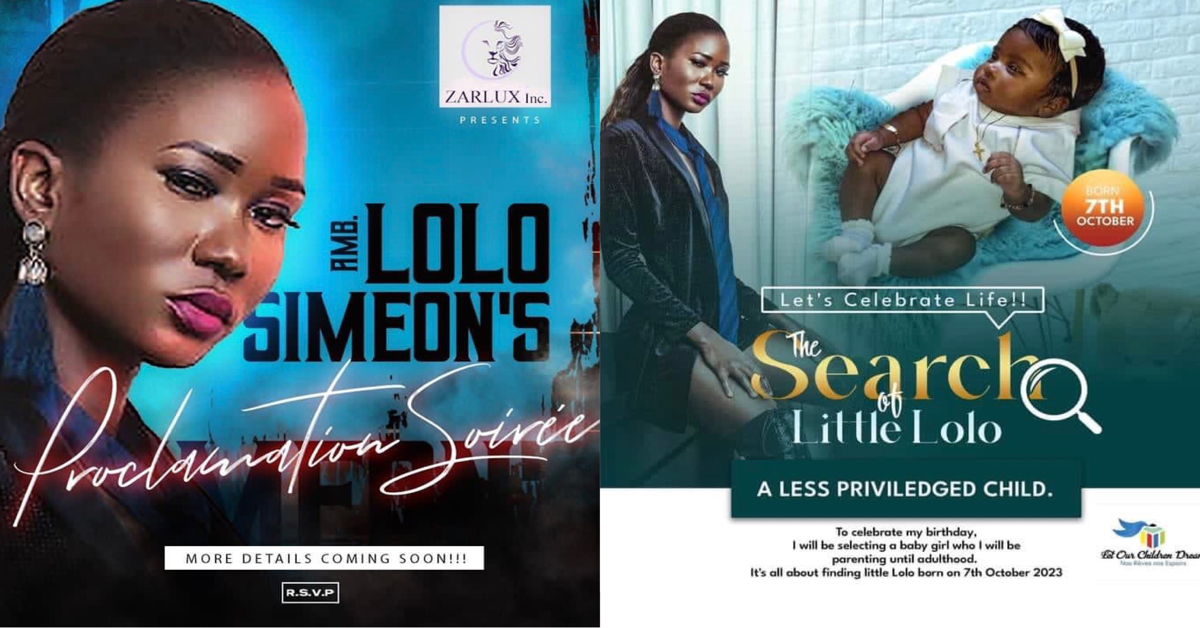Ex-Housemates Salone Star Lolo Simeon to Sponsor Less Privileged Child Through Adulthood