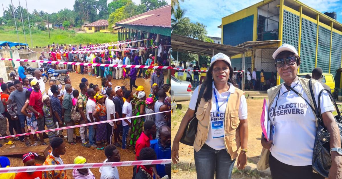 Sierra Leone MRU Observer Team Impressed by Liberia’s High Voter Turnout