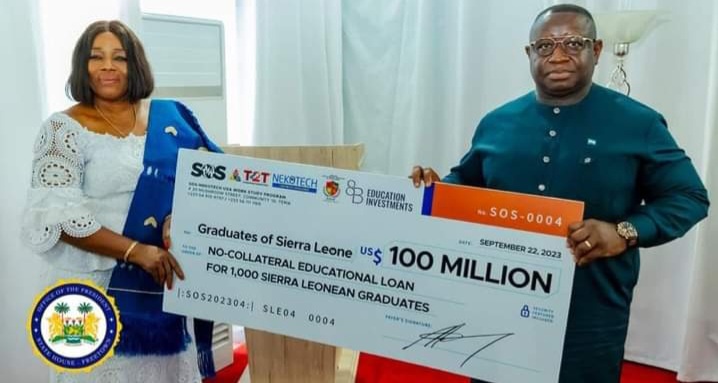 President Bio Receives $100 Million Educational Loan For 1,000 Graduates