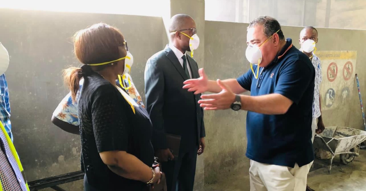 Minister of Labour Investigates Welfare Concerns at Mackie Stores Cement Factory