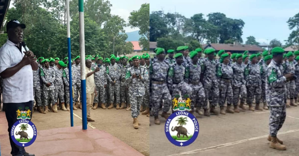 Sierra Leone Police Inspector General Welcomes Back Peacekeeping Contingent From Somalia