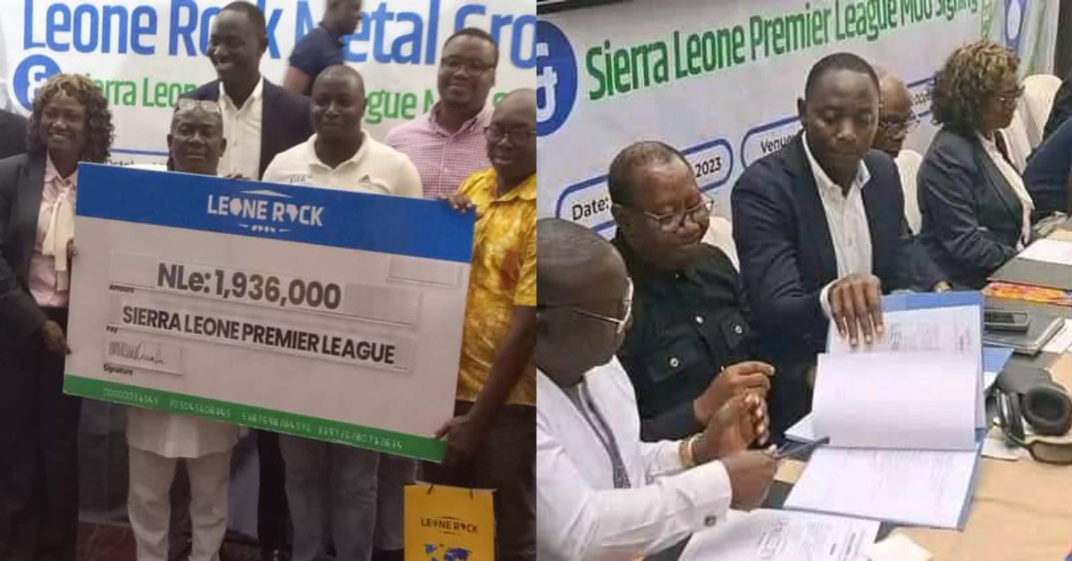 Sierra Leone Premier League Partners With Leone Rock Metal Group for 2023/2024 Season