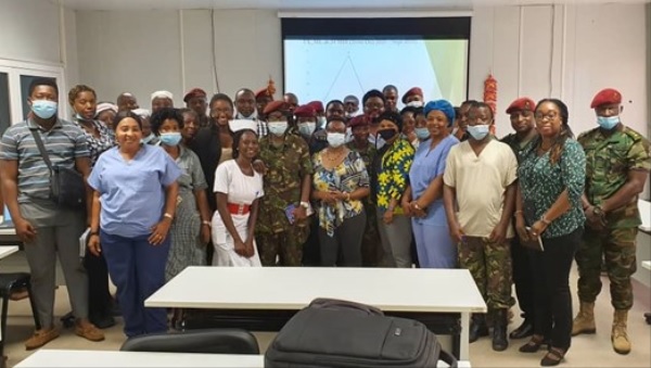 U.S. Embassy Trains Sierra Leone Military Personnel on Health Capabilities
