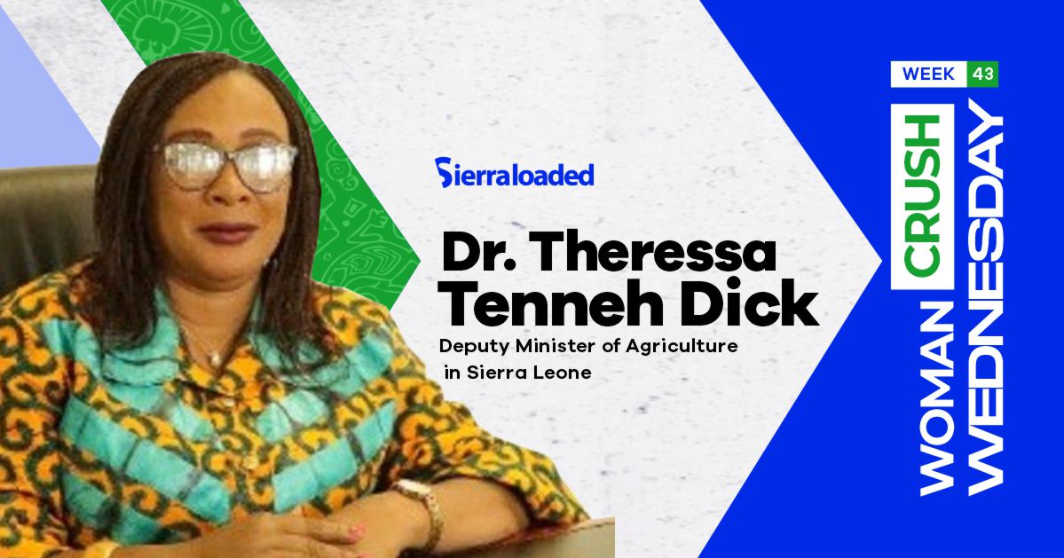 Meet Dr. Theressa Tenneh Dick, Sierraloaded Woman Crush Wednesday