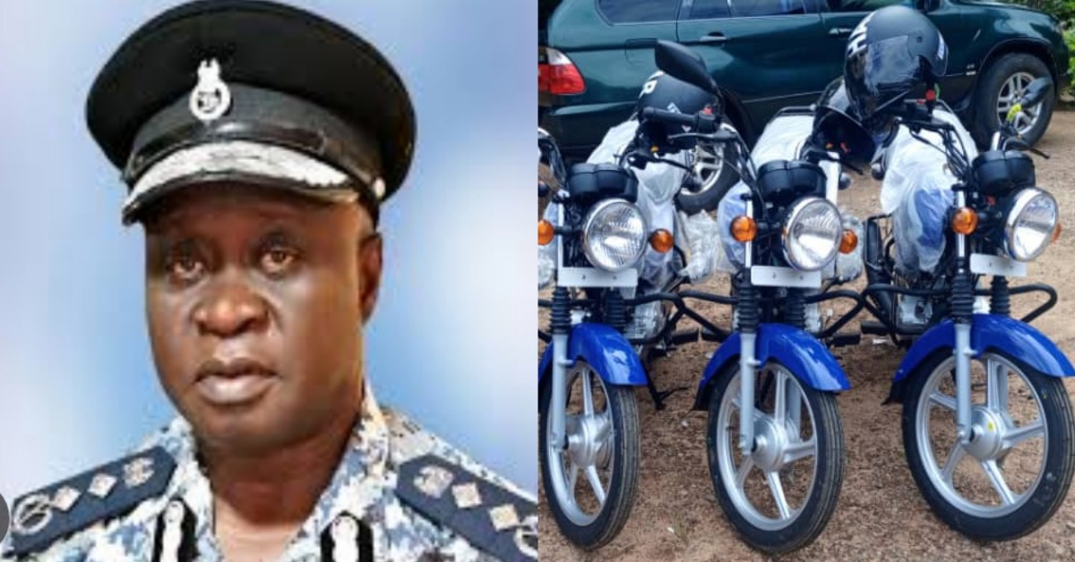 IGP William Fayia Sellu Donates Motorbikes to South And Eastern Region Police