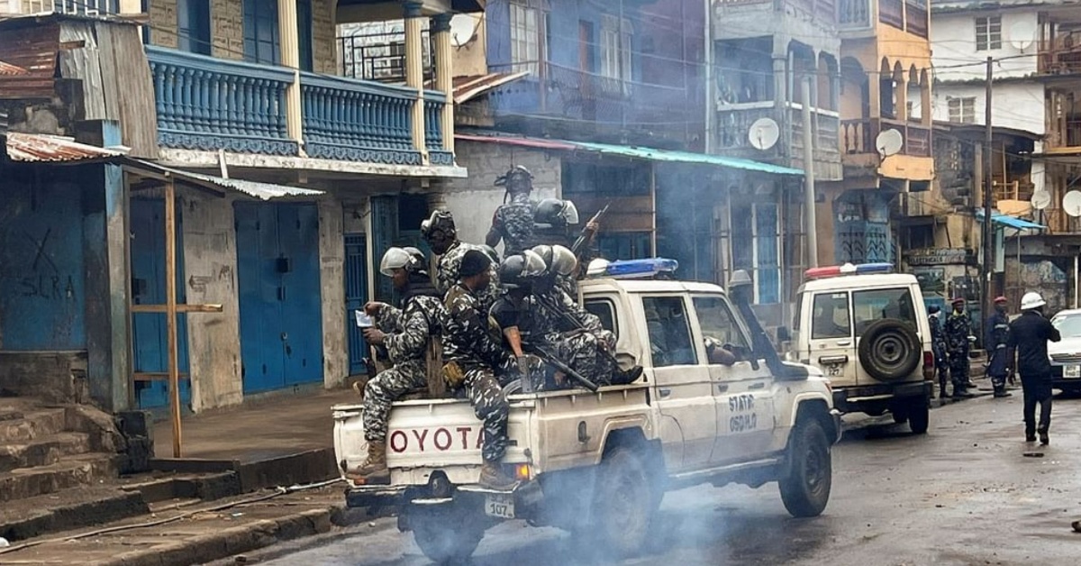 BREAKING: Heavy Gunfire Erupts Near Sierra Leone’s Military Barracks