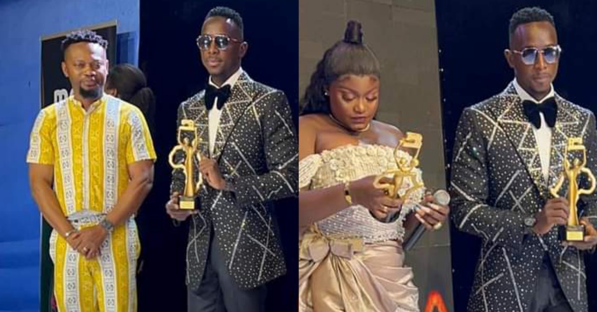 Ex-Housemates Salone Contestant Almon Sall Wins African Male Model of The Year Award